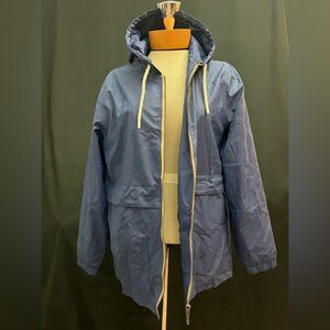 EUC  Original weatherproof royal blue rain jacket size medium
 ￼